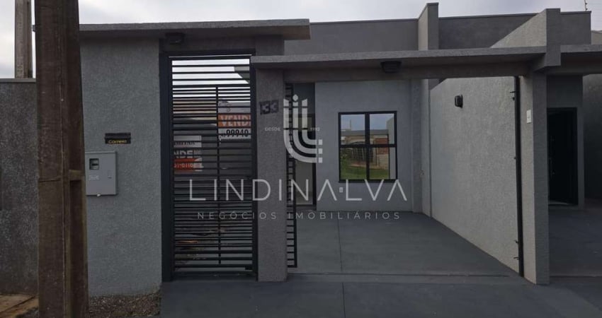 Casa nova à venda no Jardim Alvorada com 2 quartos e excelente localização