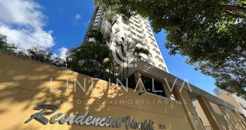 Apartamento semi mobiliado com suíte e 2 quartos no Centro de Foz do Iguaçu