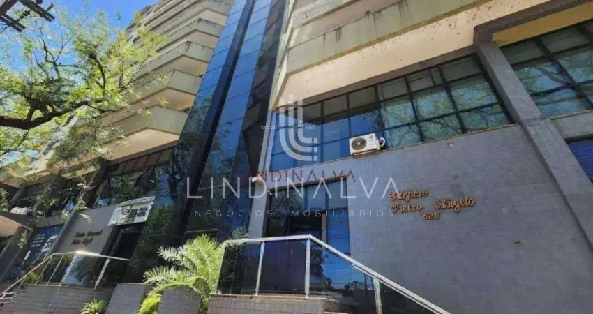 Sala comercial para locação,44.68 m , centro, foz do iguacu - pr