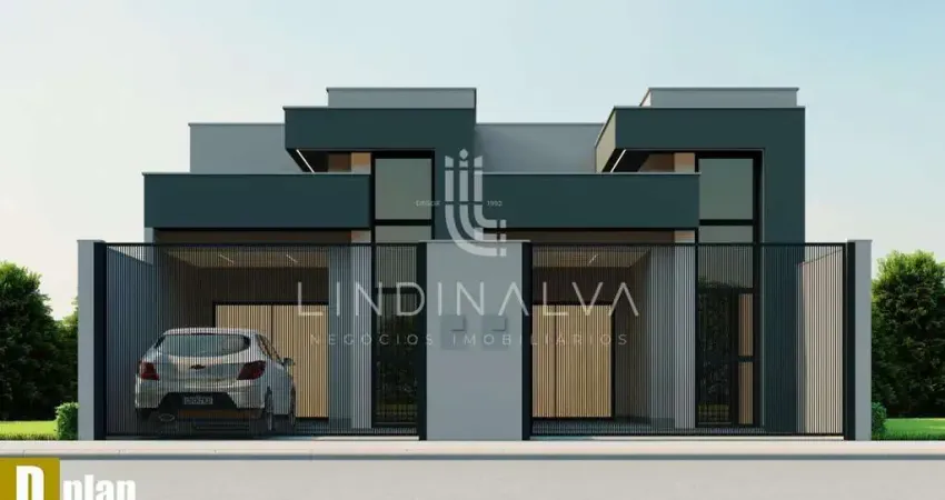 Casas novas á venda no loteamento mustapha osman com suíte e área gourmet