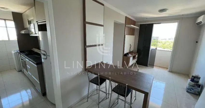 Apartamento com 1 dormitório para locação, vila paraguaia, foz do iguacu - pr