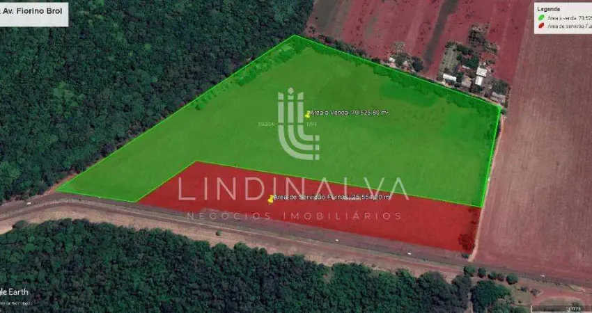 Área à venda, com 70.525 m2 na região de furnas, próximo ao lago de itaipu