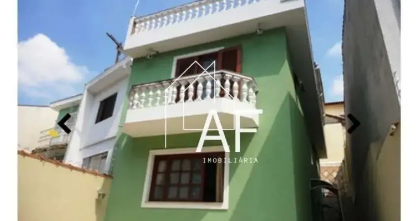 Sobrado à venda com 3 quartos no mandaqui, 1 suíte, 2 vagas de garagem,170m²