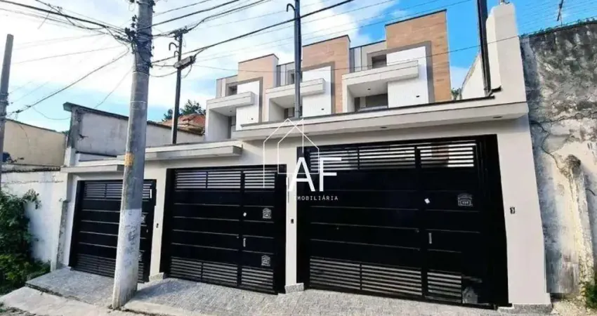 Excelente sobrado novo na água fria com 3 suítes, 2 vagas de garagem, 125m²