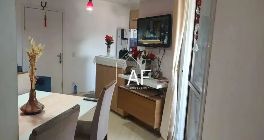 Excelente apartamento no cachoeirinha com 2 quartos, 1 vaga e varanda grill - 49m²