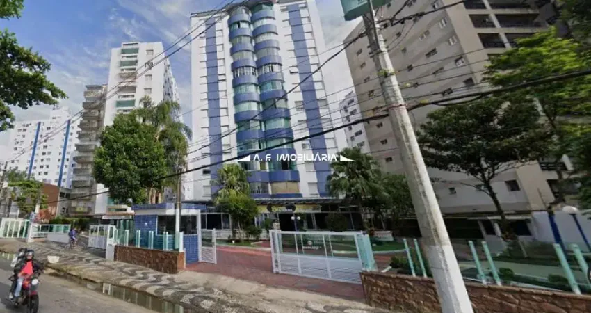 Apartamento em frente à praia do gonzaguinha, 3 quartos, 1 suíte, 1 vaga de garagem, 126m²