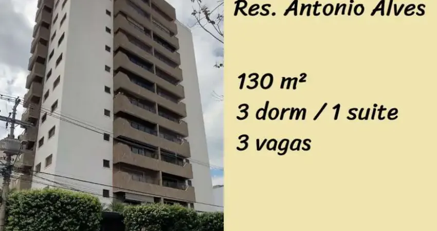 Apartamento para Venda em Bauru, Vila Santa Tereza, 3 dormitórios, 1 suíte, 3 banheiros, 3 vagas