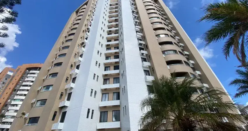 Edifício atlantic hills no bairro dunas, apartamento com vista mar,  3 quartos, 2 vagas de garagem, andar alto