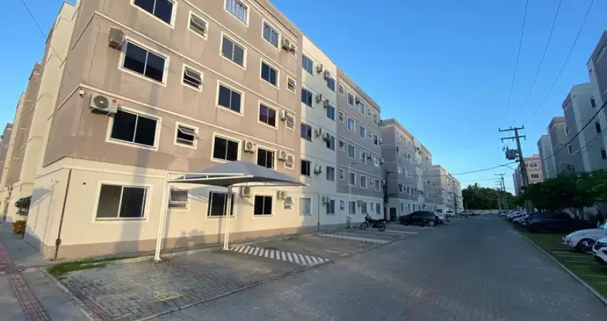 Eco way eusébio, apartamento com 2 quartos, banheiro social, 1 vaga de garagem, lazer completo