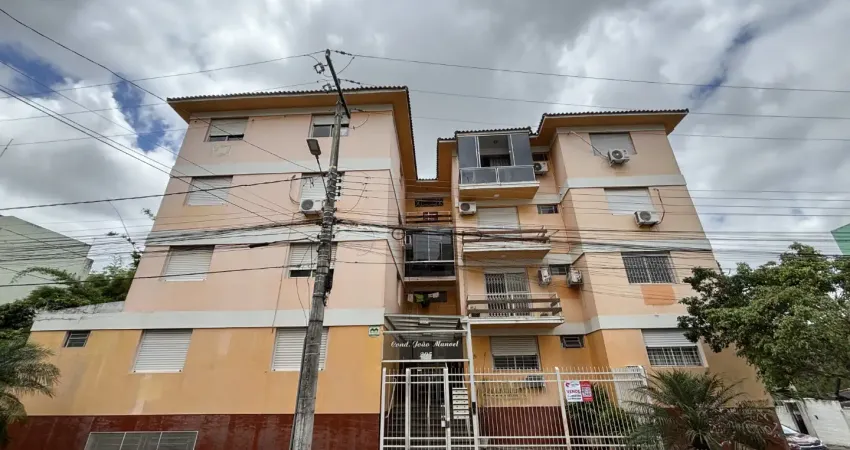 Apartamento no bairro fátima semimobiliado com 02 dormitórios + dependência completa e garagem
