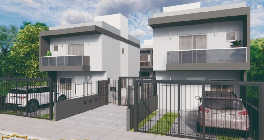 Sobrados novos em construção à venda em Ana Rech/Solar do Prado