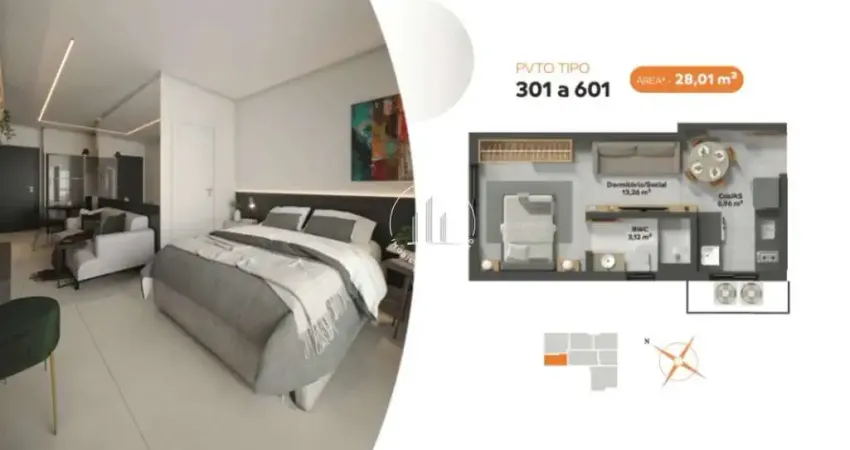 Kitnet / Stúdio à venda na Rua Pascoal Simone, 315, Coqueiros, Florianópolis