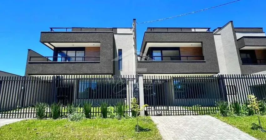 Sobrado novo 3 dormitórios sendo 2 suítes à venda, centro, são josé dos pinhais, pr