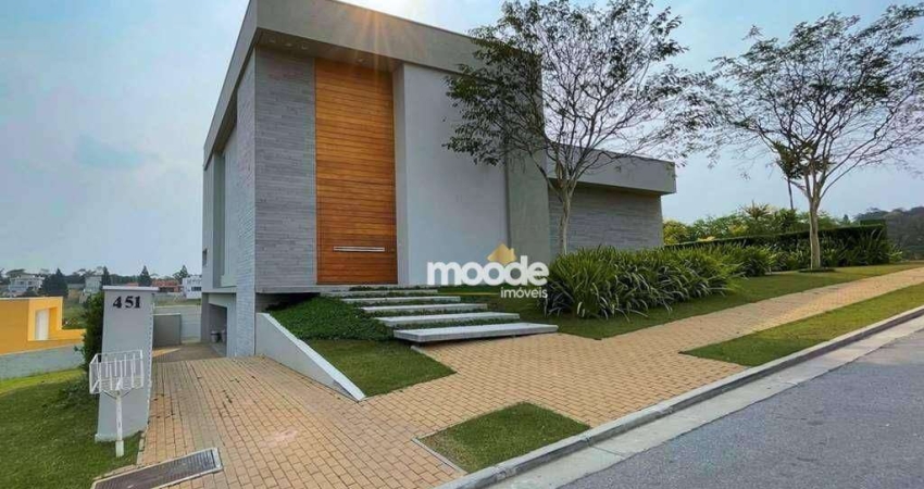 Casa à venda com 4 Quartos no Alphaville GV - 4 suítes. Moderna impecável, piscina, gourmet e vista!