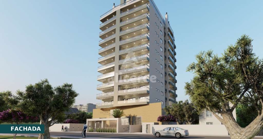 Apartamento com 2 suítes e sacada com churrasqueira em Barreiros - São José - SC