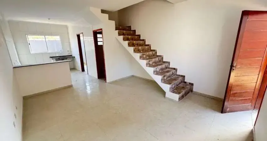 Casa em condomínio para venda com 80 metros quadrados com 2 quartos em itaoca - mongaguá - sp