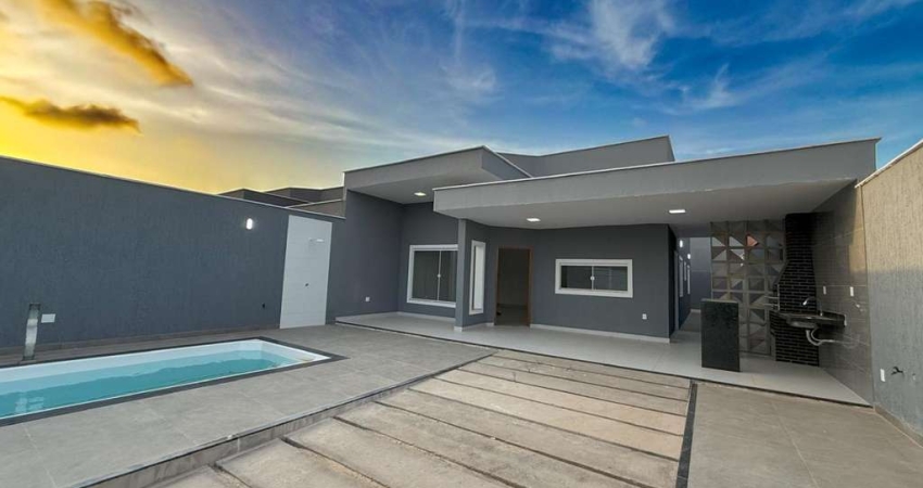 Casa Nova com Piscina Privativa 3 Quartos no Araçagy, São José de Ribamar MA