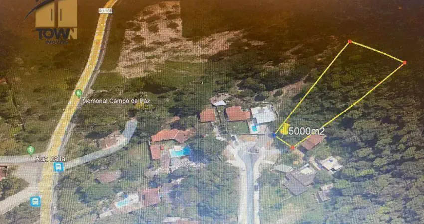 Terreno à venda, 5000 m² por r$ 459.000,00 - várzea das moças - niterói/rj