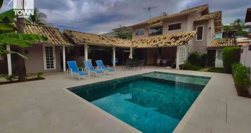 Casa com 5 dormitórios à venda por r$ 3.400.000,00 - camboinhas - niterói/rj