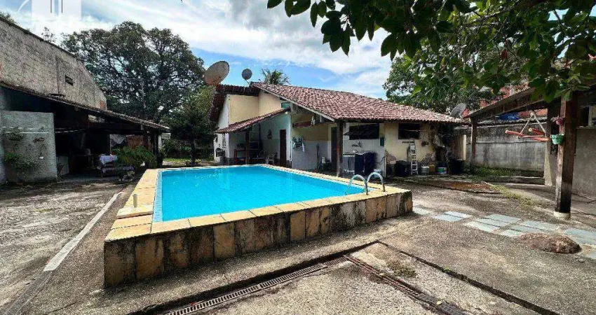 Casa, quintal 600m2, 4 quartos, por r$ 420 mil - engenho do mato - niterói/rj