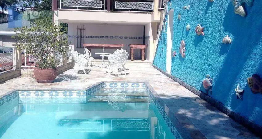 Casa com 5 dormitórios e 4 salas à venda, 550 m² por r$ 1.300.000 - itaipu - niterói/rj