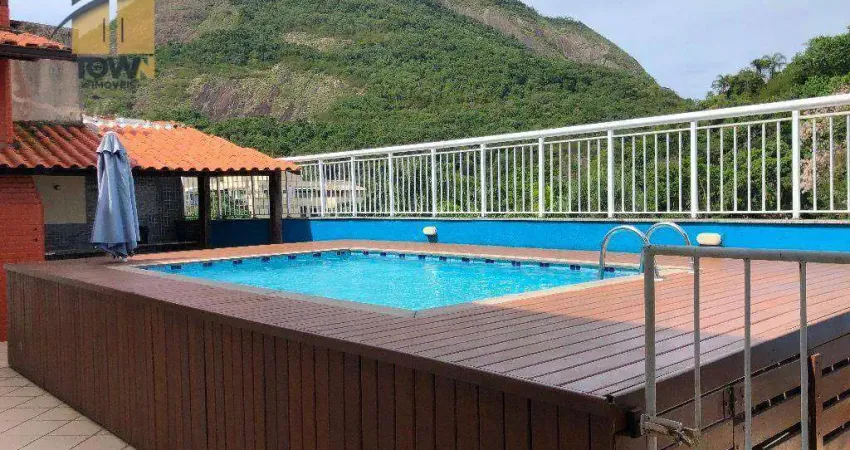 Cobertura à venda, 250 m² por r$ 1.000.000,00 - itacoatiara - niterói/rj