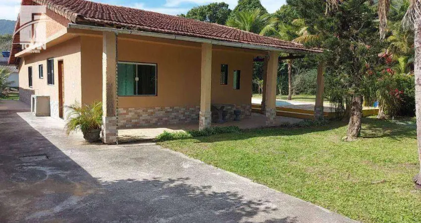 Chácara com 3 dormitórios à venda, 2000 m² por r$ 585.000,00 - vale da figueira (ponta negra) - maricá/rj