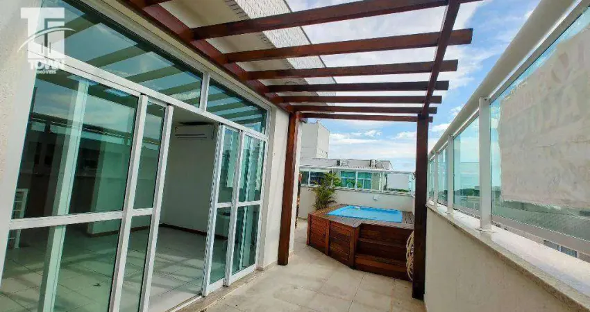 Cobertura com 2 dormitórios à venda, 168 m² por r$ 1.600.000,00 - piratininga - niterói/rj