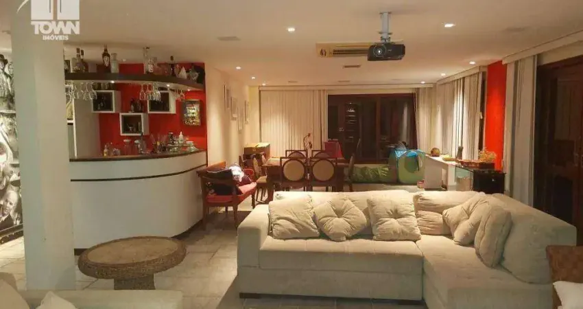 Casa com 4 dormitórios para alugar, 400 m² por r$ 11.233/mês - itaipu - niterói/rj