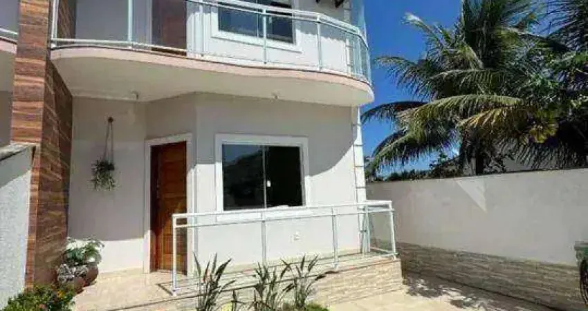 Casa com 2 dormitórios à venda, 120 m² por r$ 420.000,00 - jardim atlântico central (itaipuaçu) - maricá/rj