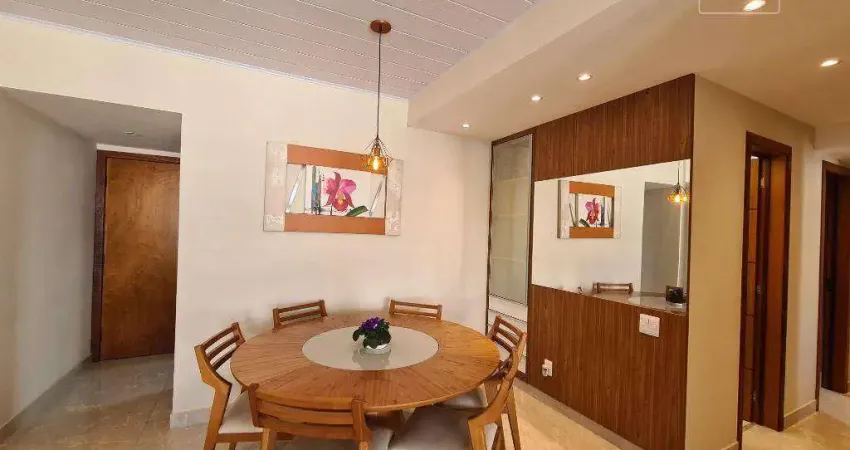 Apartamento com 3 quartos reformado,montado, 117 m² - Praia da Costa