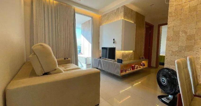 Apartamento com 3 dormitórios à venda, 73 m² por R$ 875.000,00 - Praia de Itaparica - Vila Velha/ES