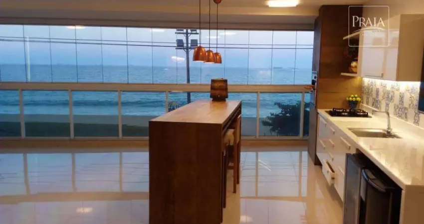 Frentaço para o mar da Praia da Costa, luxo, porteira fechada