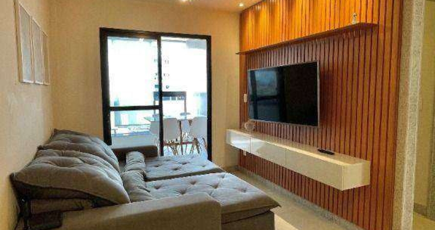 Apartamento com 2 dormitórios à venda, 74 m² por R$ 690.000,00 - Praia de Itaparica - Vila Velha/ES