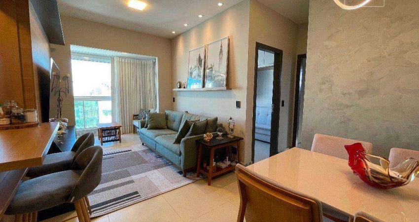 Apartamento com 2 dormitórios à venda, 70 m² por R$ 750.000,00 - Praia de Itaparica - Vila Velha/ES