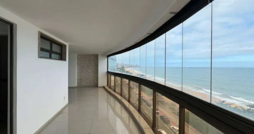Apartamento com 4 dormitórios à venda, 209 m² - praia de itaparica - vila velha/es