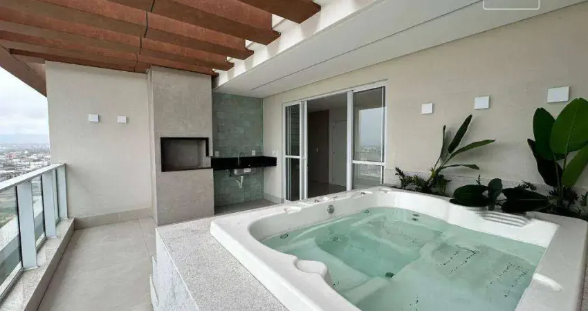 Cobertura com 3 dormitórios à venda, 114 m² por r$ 2.005.000,00 - praia de itaparica - vila velha/es