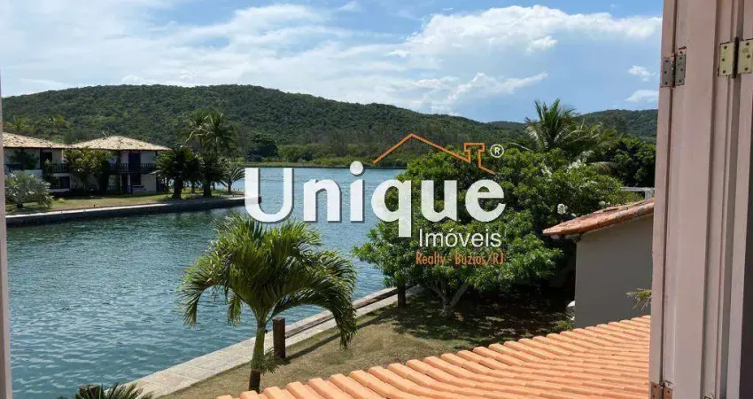 Casa beira canal, 470m2, São Bento - Cabo Frio, à venda por R$ 6.900.000,00