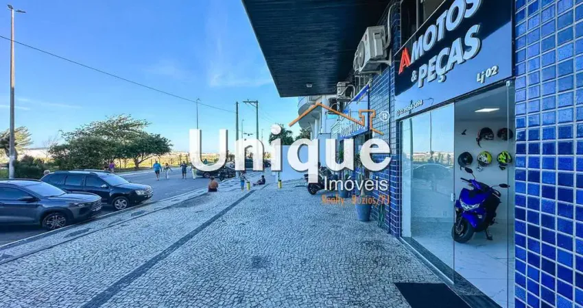 Loja comercial c/ apartamento vista mar, todo planejado, à venda!