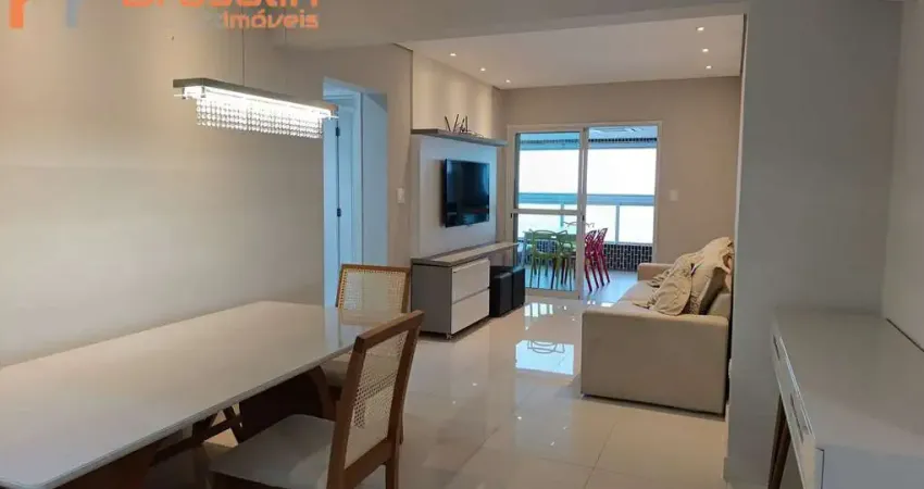 Apartamento 3 dormitórios mobiliado vista mar - vila são paulo, mongaguá