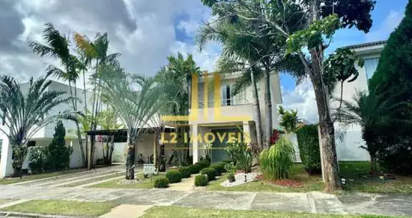 CASA LUXUOSA - 4 SUÍTES - PORTEIRA FECHADA - ALPHAVILLE LITORAL NORTE 1
