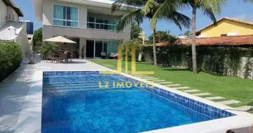 CASA LUXUOSA - 6 SUÍTES - PORTEIRA FECHADA - GUARAJUBA