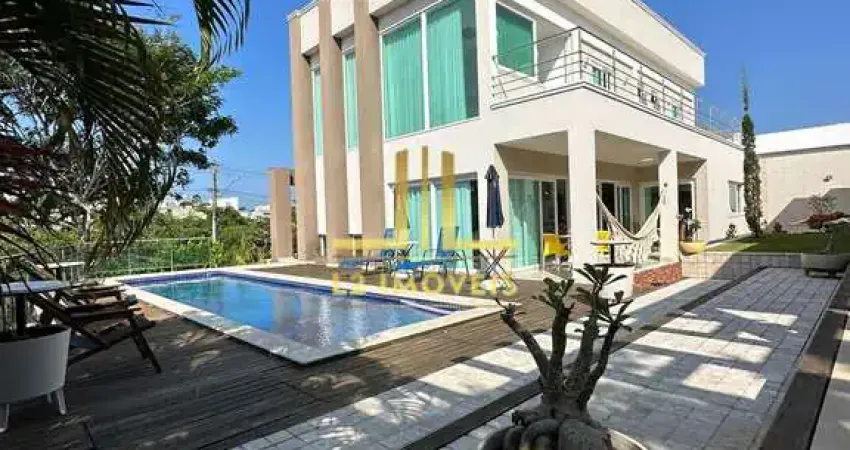 CASA LUXUOSA - 4 SUÍTES - NASCENTE TOTAL - ALPHAVILLE LITORAL NORTE 2