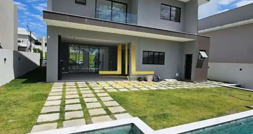 CASA LUXUOSA -  4 SUÍTES - ALPHAVILLE LITORAL NORTE 1