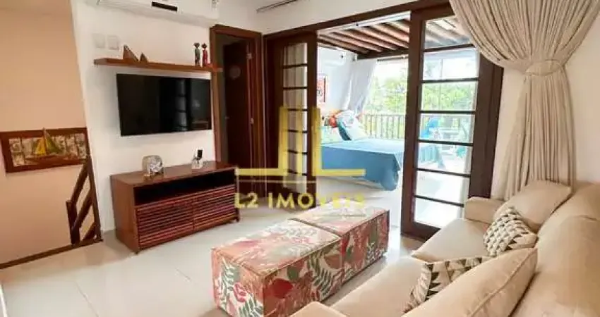 COBERTURA DUPLEX - 3 SUÍTES - PORTEIRA FECHADA - PRAIA DO FORTE