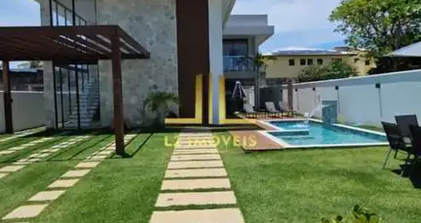 CASA NOVA - 7 SUÍTES - 422M² - COND. PARAÍSO - GUARAJUBA