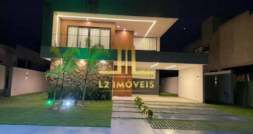CASA LUXUOSA - 4 SUÍTES - ALPHAVILLE LITORAL NORTE 3