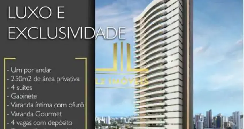 APARTAMENTO ALTO PADRÃO - 4 SUÍTES - NASCENTE - CAMINHO DAS ARVORES