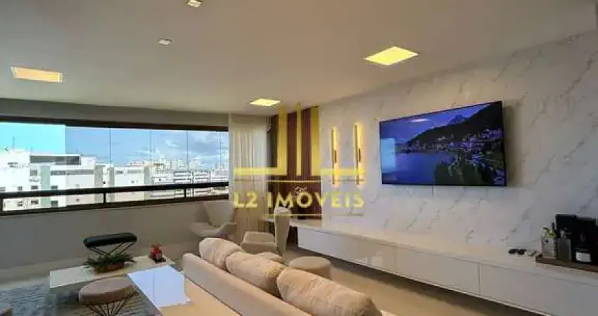 Apartamento - 3 suítes - 136m² - vista mar - porteira fechada -pituba