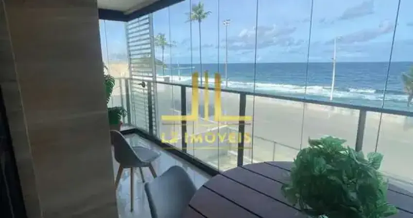 Apartamento alto padrão - 1/4 e sala - 42m² - frente mar e circuito carnaval - house barra